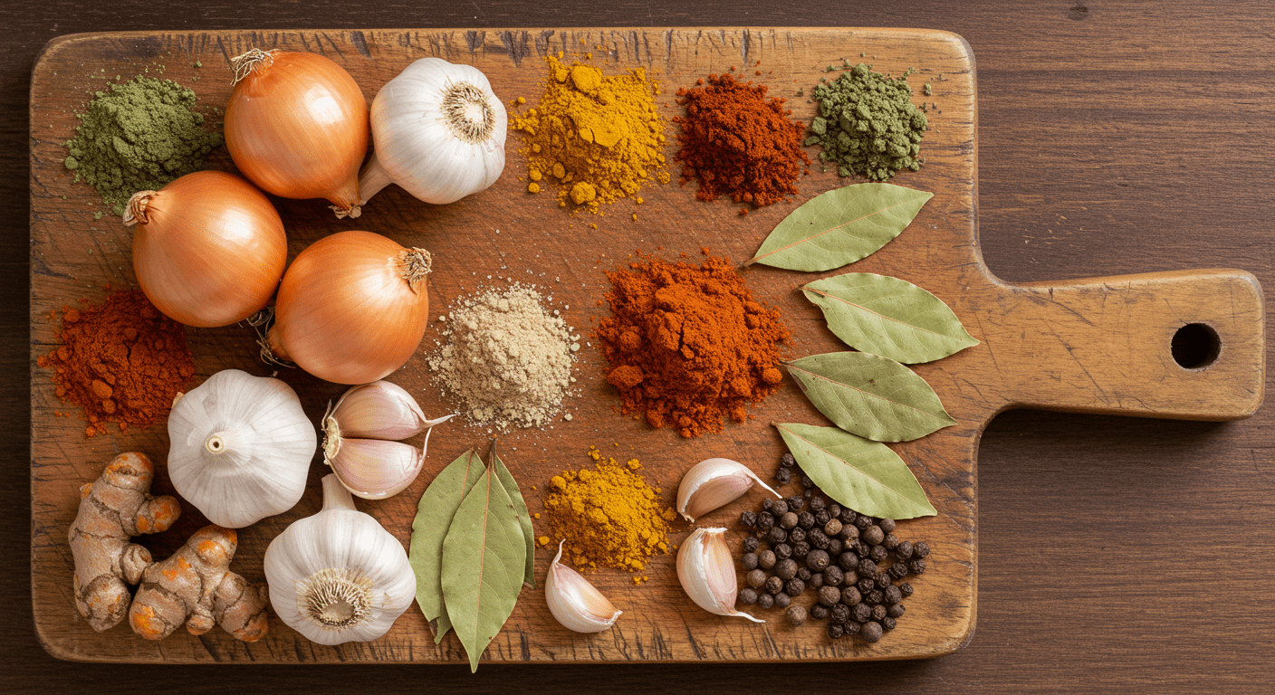 Combinações simples de temperos para realçar os sabores do cotidiano