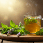 chá de erva-cidreira