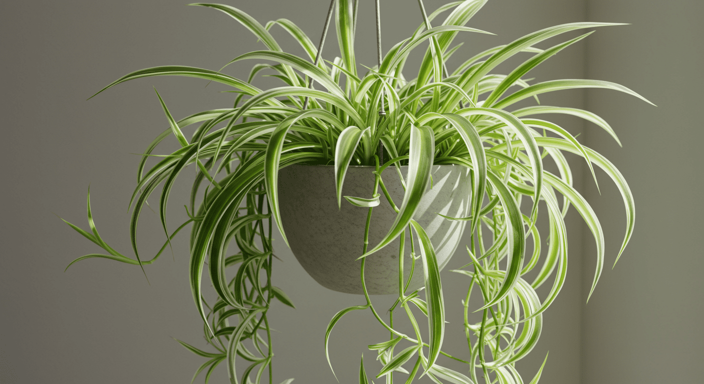 Clorofito de sol pendente