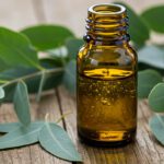 Frasco de óleo de eucalipto citriodora