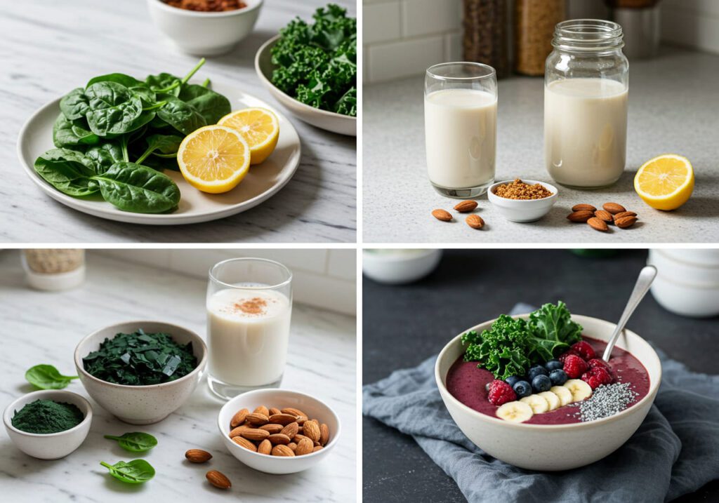 Super café da manhã que fortalece ossos e músculos: aveia cremosa, banana, chocolate amargo e sementes
