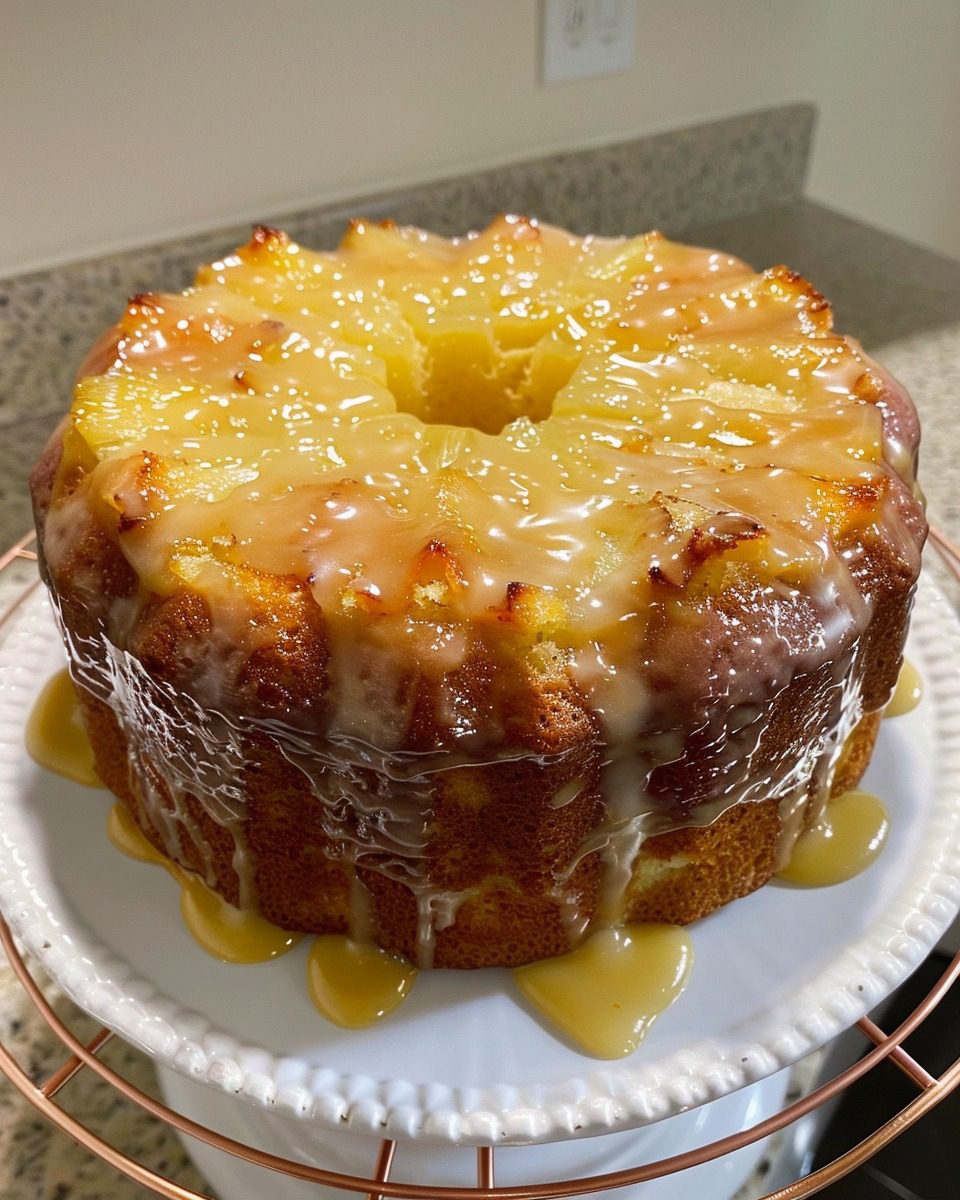 bolo de abacaxi receita