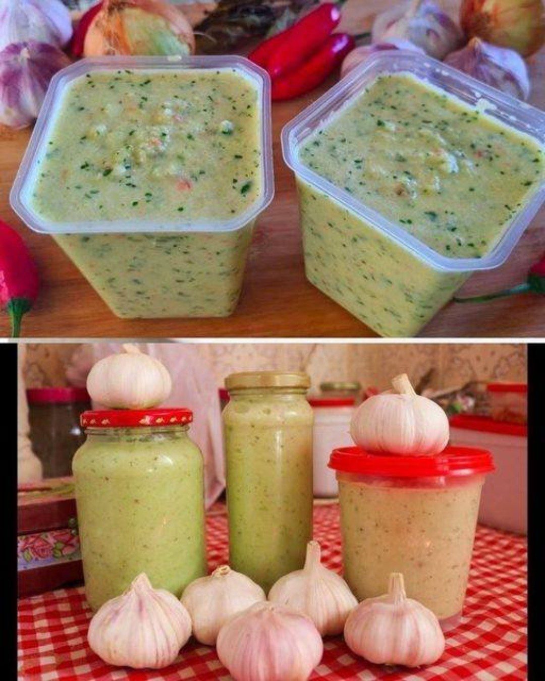 molho de alho caseiro