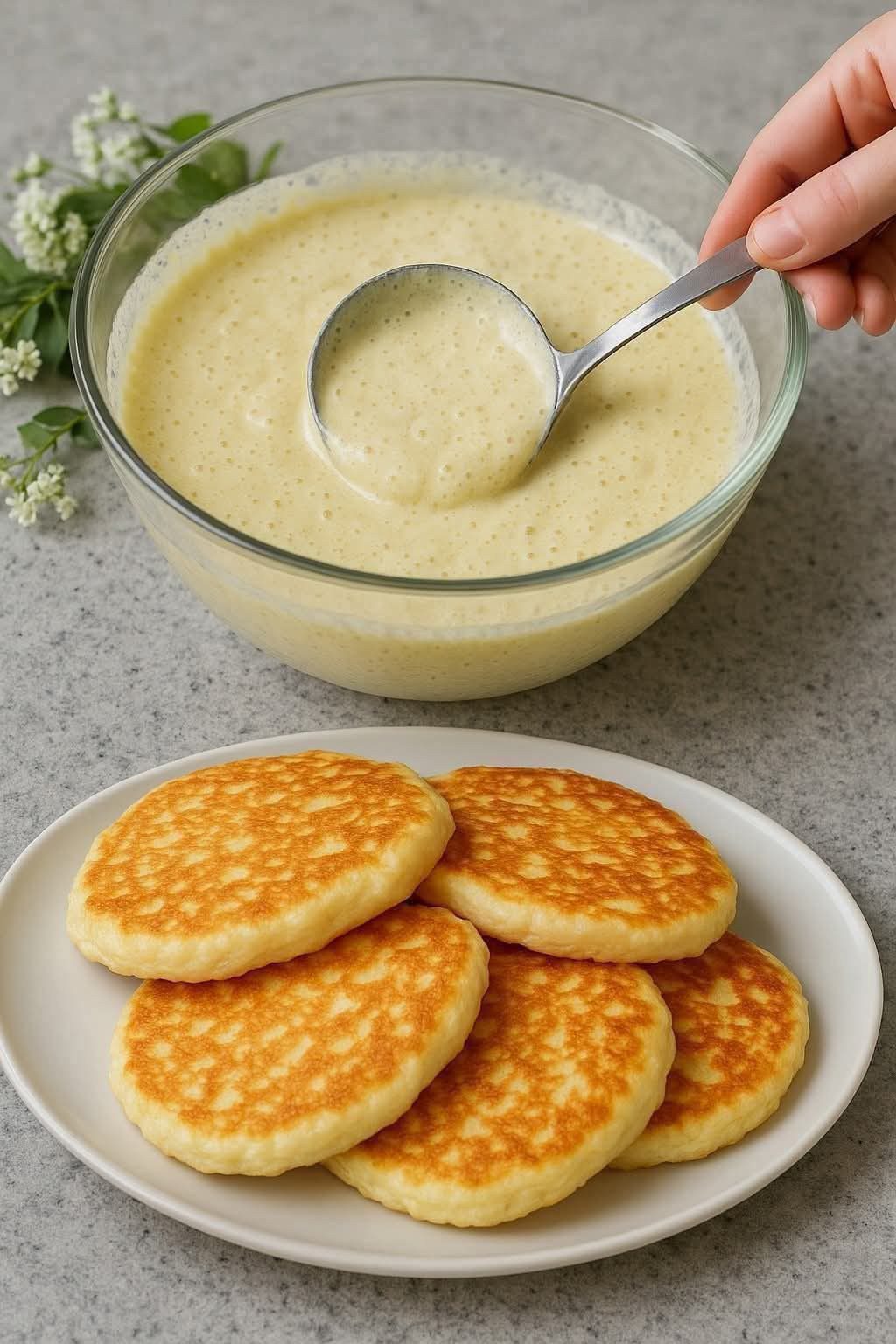 panqueca sem farinha