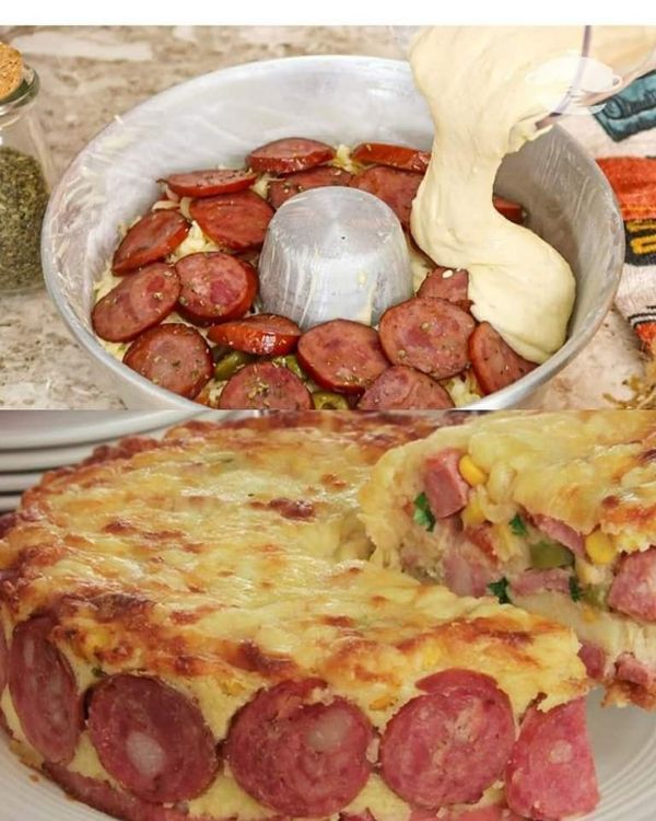 Torta de Linguiça Calabresa