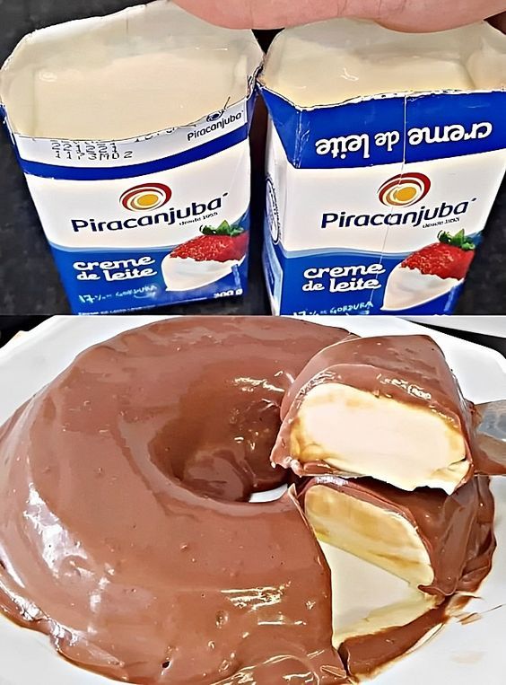 moça gelada receita