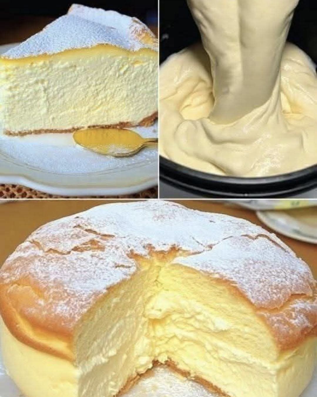 Bolo de Nuvem Sem Farinha