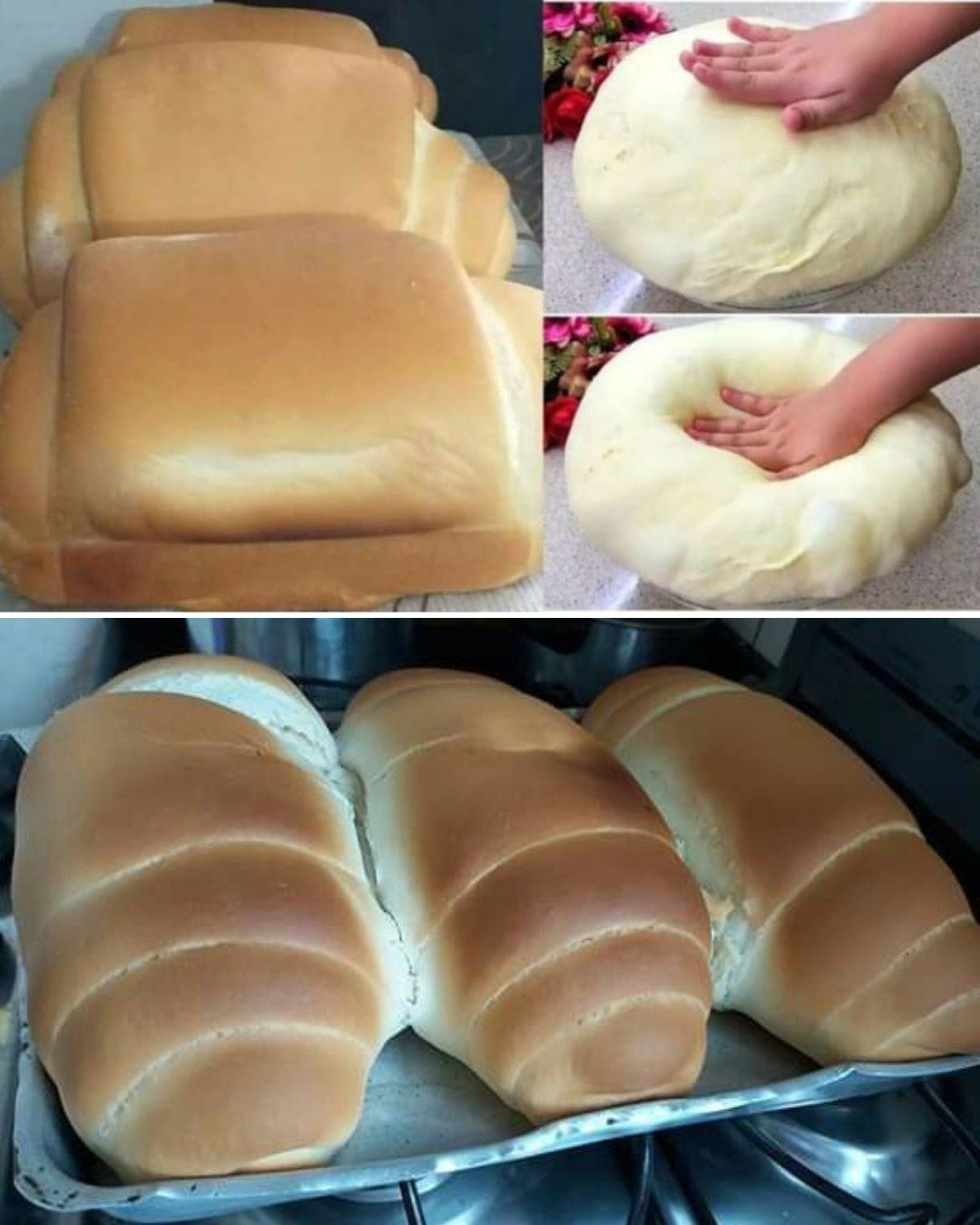 pão caseiro fofinho