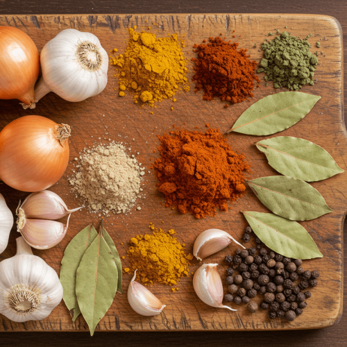 Combinações simples de temperos para realçar os sabores do cotidiano